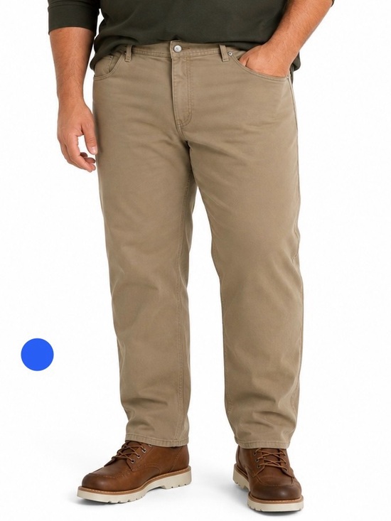 Red Ale Other - Red Ale by Allsbury Men’s Tan Stretch Chino Pants 42x34 Casual Cotton